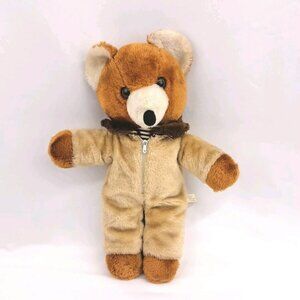 Vintage Coast Orient Brown With Jacket And Shirt Bear Plush